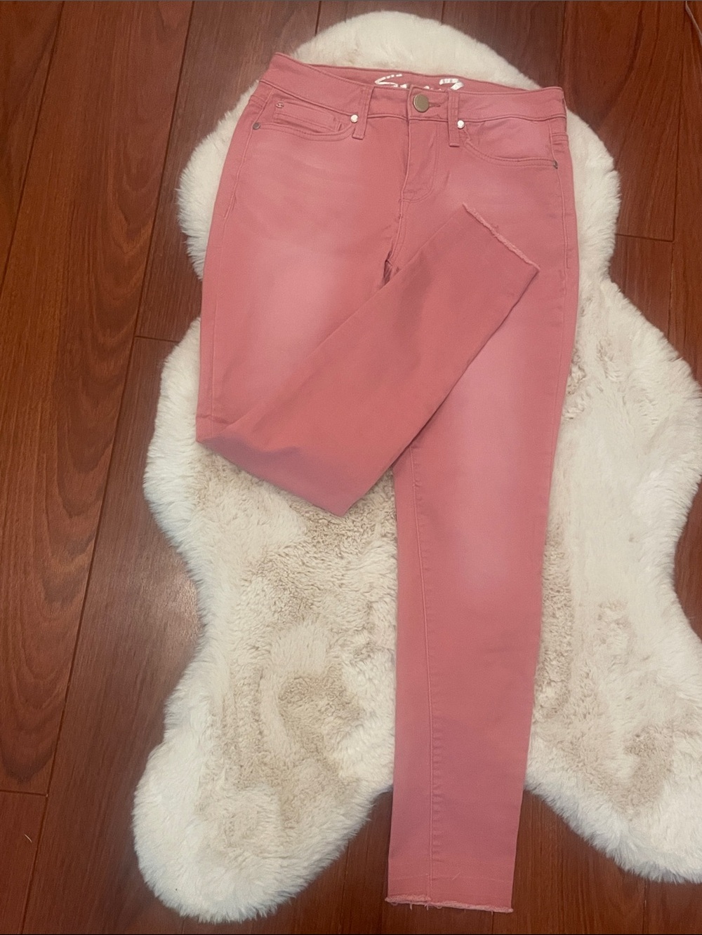 Silver Jeans Pink High-Rise Skinny